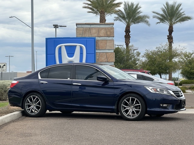Used 2013 Honda Accord Sport with VIN 1HGCR2F54DA110133 for sale in Surprise, AZ