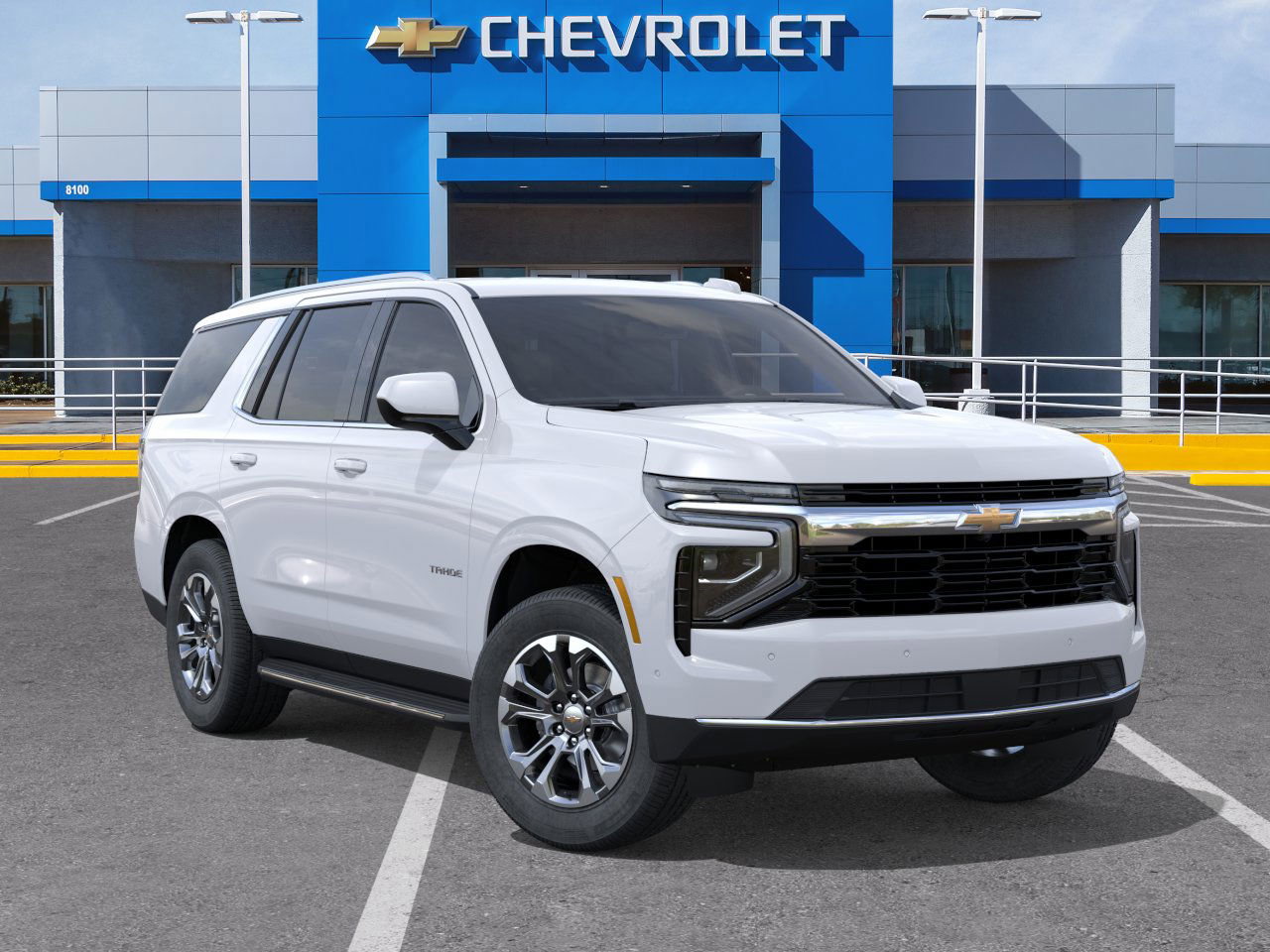 2025 Chevrolet Tahoe LS White at Robbins Nissan