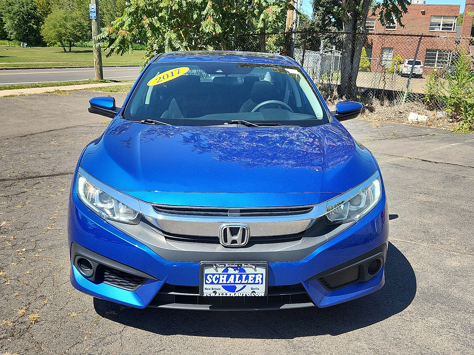Certified 2017 Honda Civic EX with VIN 19XFC2F88HE202632 for sale in New Britain, CT