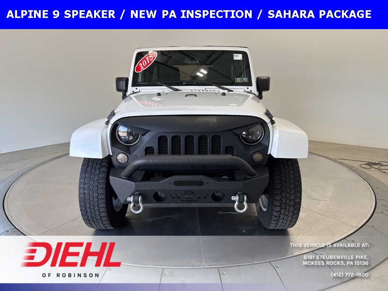 2015 Jeep Wrangler Unlimited Sahara photo 2