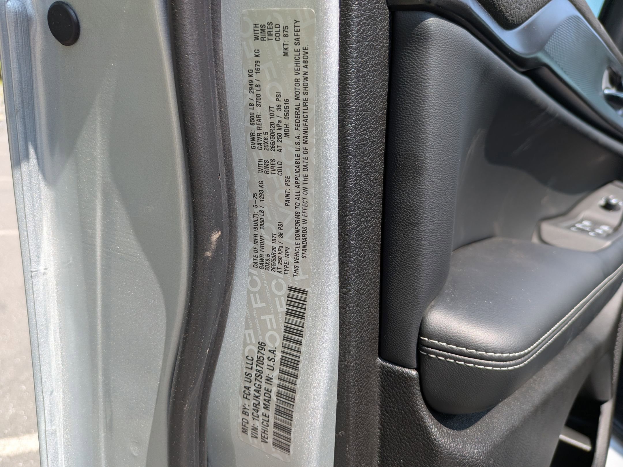 2025 Jeep Grand Cherokee Altitude X photo 30