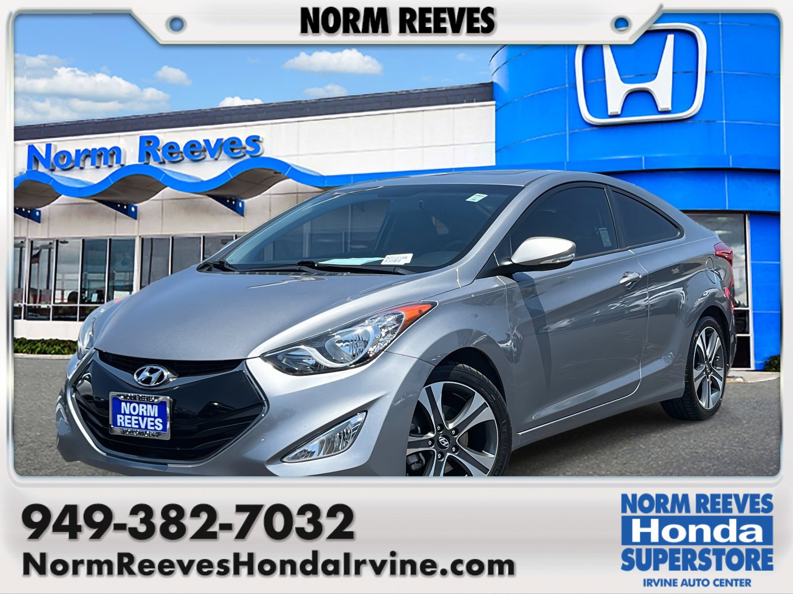 Used 2013 Hyundai Elantra Coupe SE with VIN KMHDH6AE8DU006419 for sale in Cerritos, CA