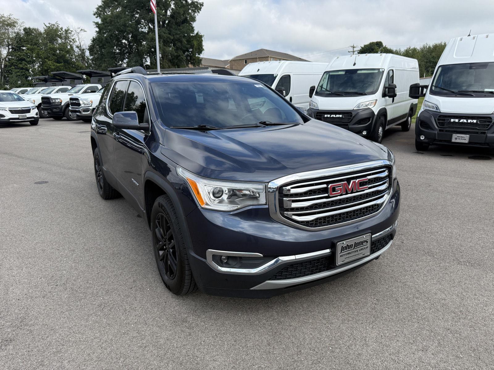 Used 2018 GMC Acadia SLT-1 with VIN 1GKKNMLS6JZ133894 for sale in Corydon, IN