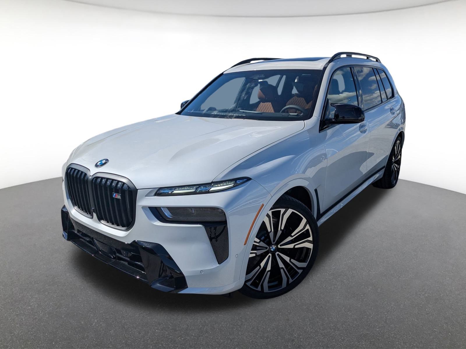 New 2026 Mineral White Metallic BMW M60i image 1