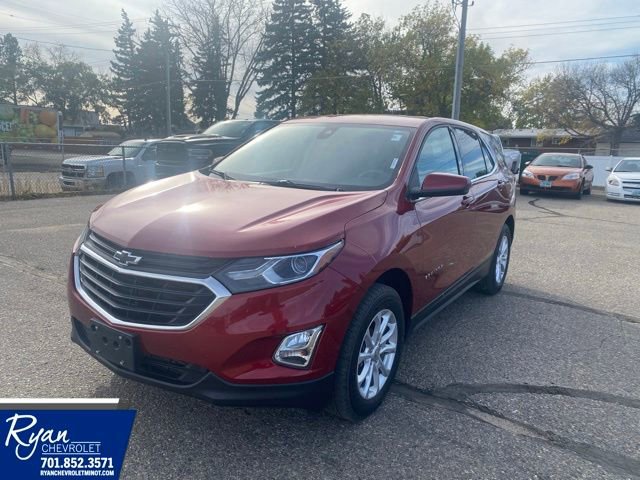 Used 2020 Chevrolet Equinox LT with VIN 3GNAXUEVXLS500960 for sale in Minot, ND