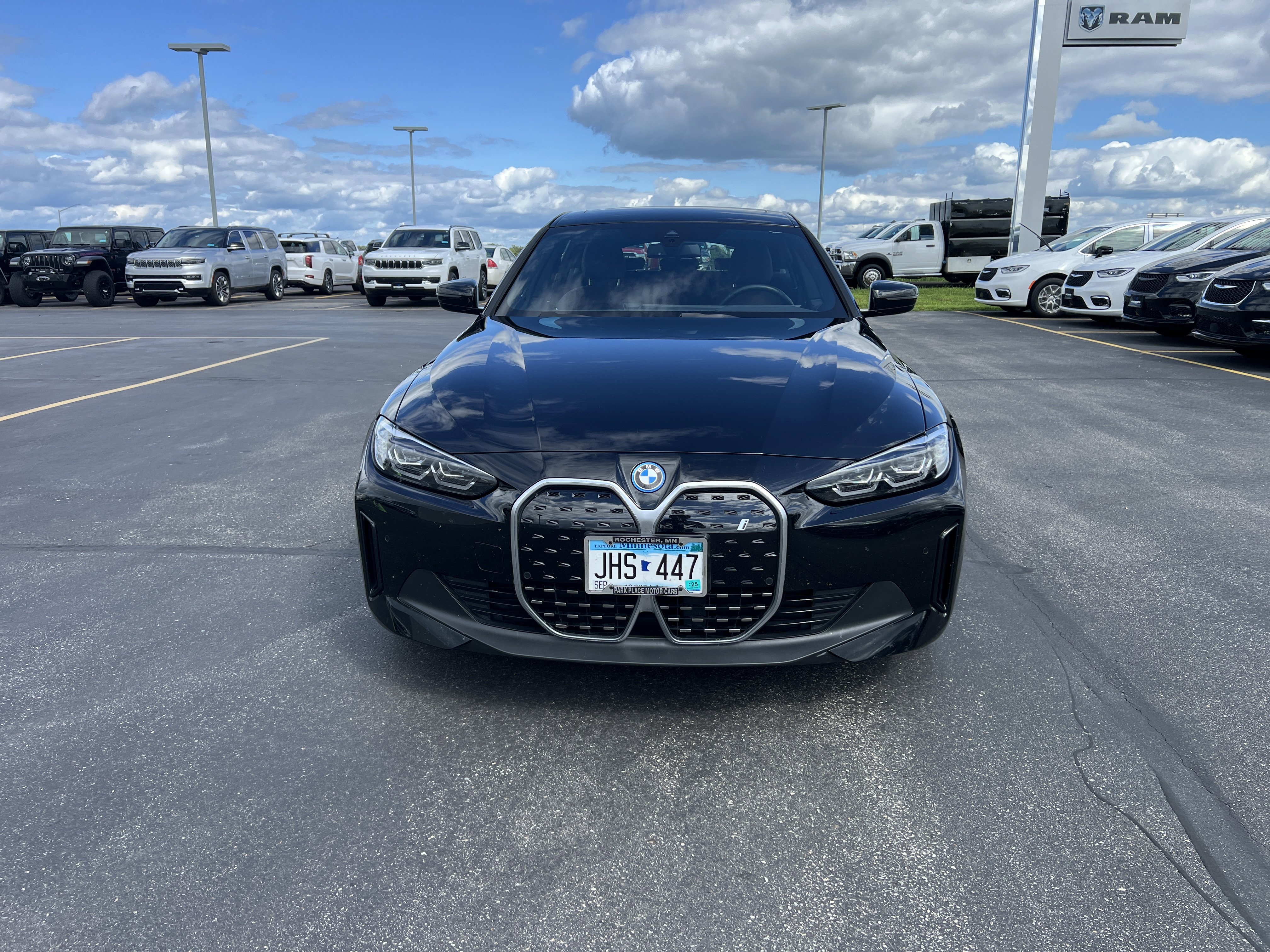 Used 2023 BMW i4 Base with VIN WBY73AW08PFN55447 for sale in Saint Charles, Minnesota