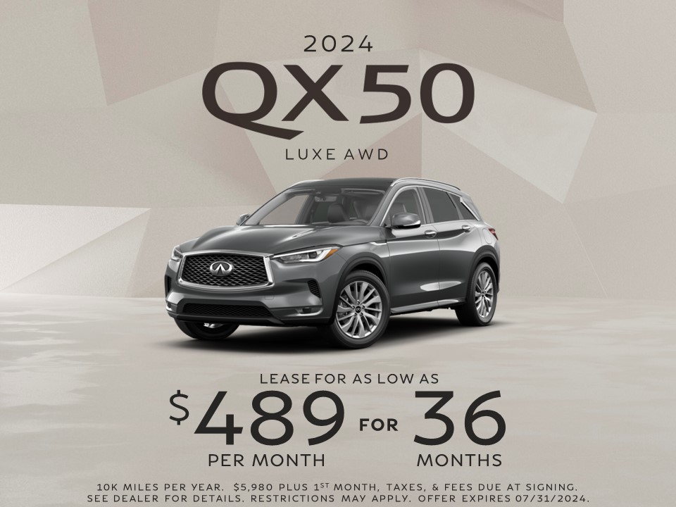 New vehicle specials motor werks infiniti