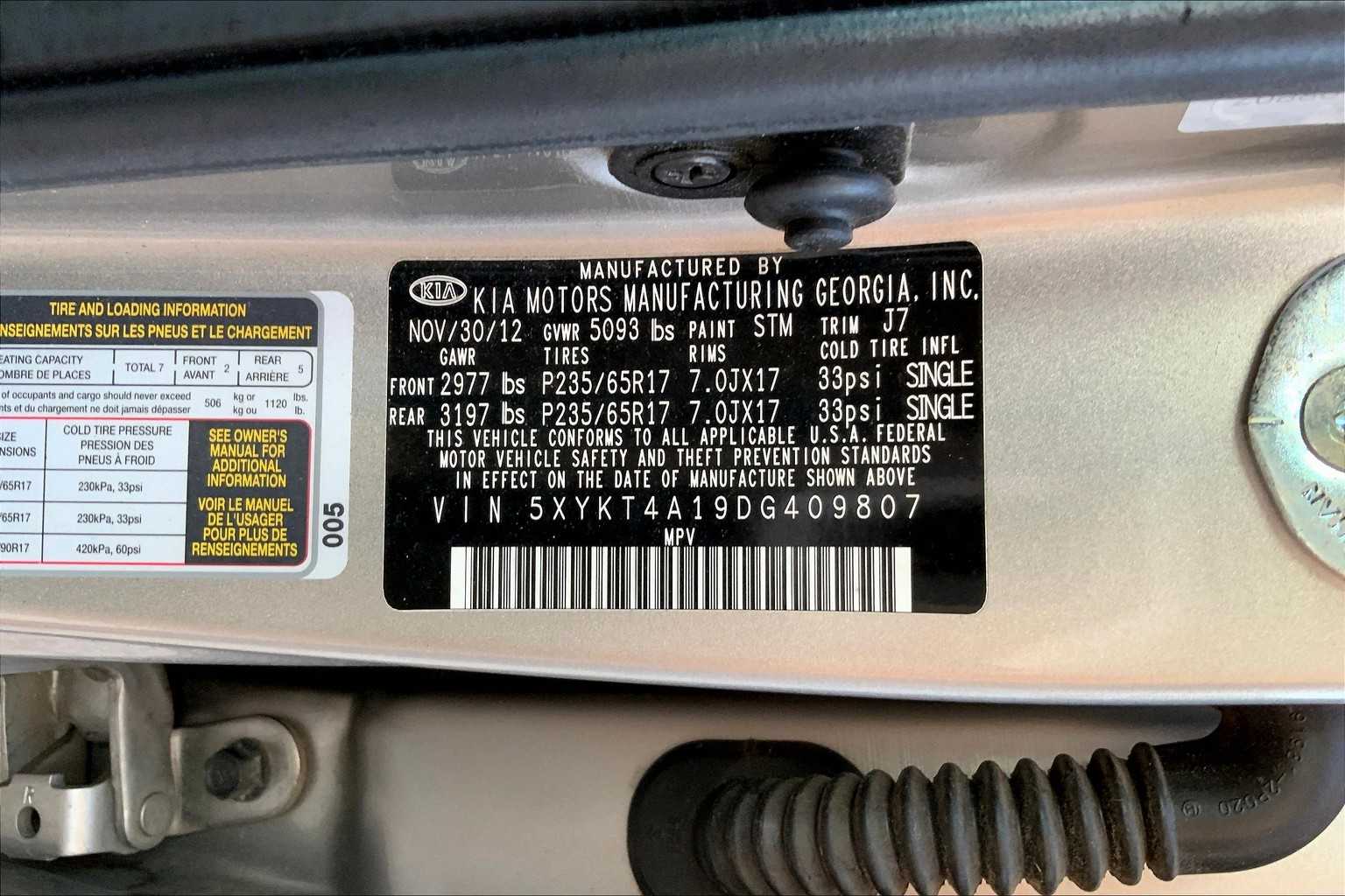 2013 Kia Sorento LX photo 29