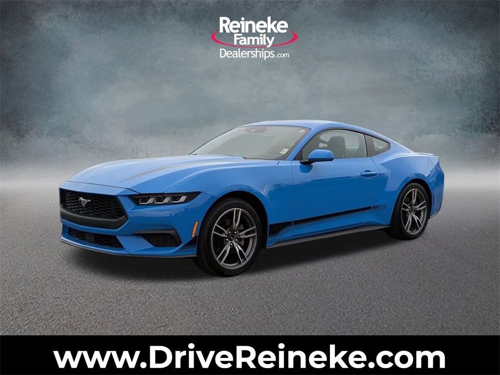 Used 2024 Blue Ford EcoBoost Premium image 1