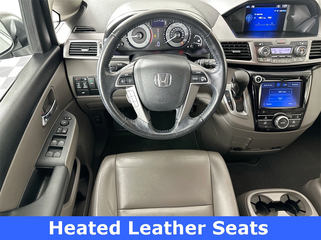 Used 2014 Honda Odyssey EX-L with VIN 5FNRL5H60EB016065 for sale in Onalaska, WI