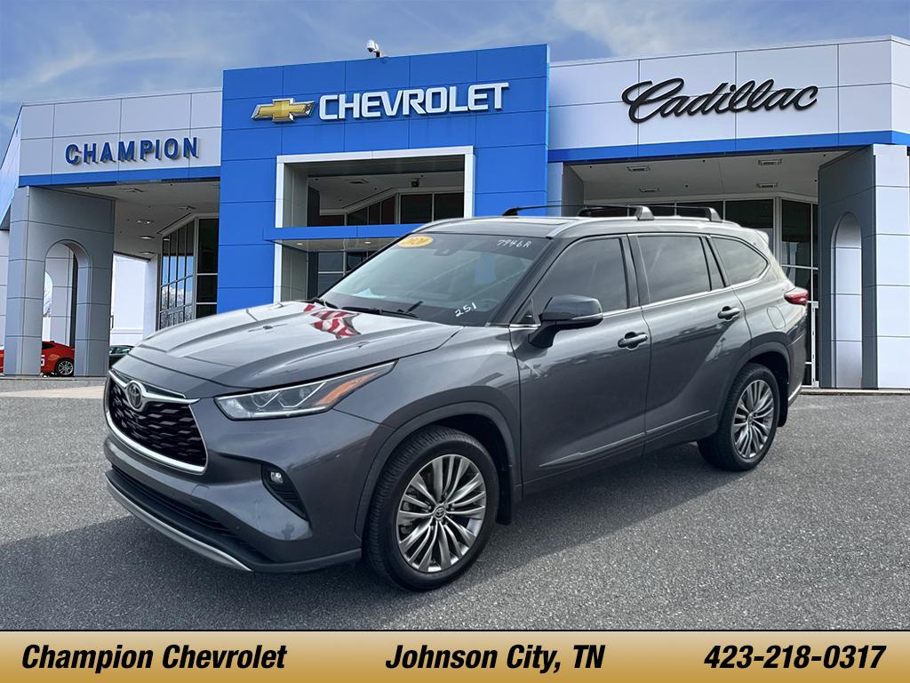 2020 Toyota Highlander Platinum's photo