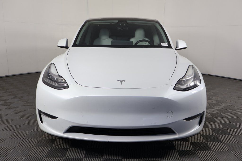 Used 2022 Tesla Model Y Long Range with VIN 7SAYGAEE0NF351091 for sale in Northfield, Minnesota