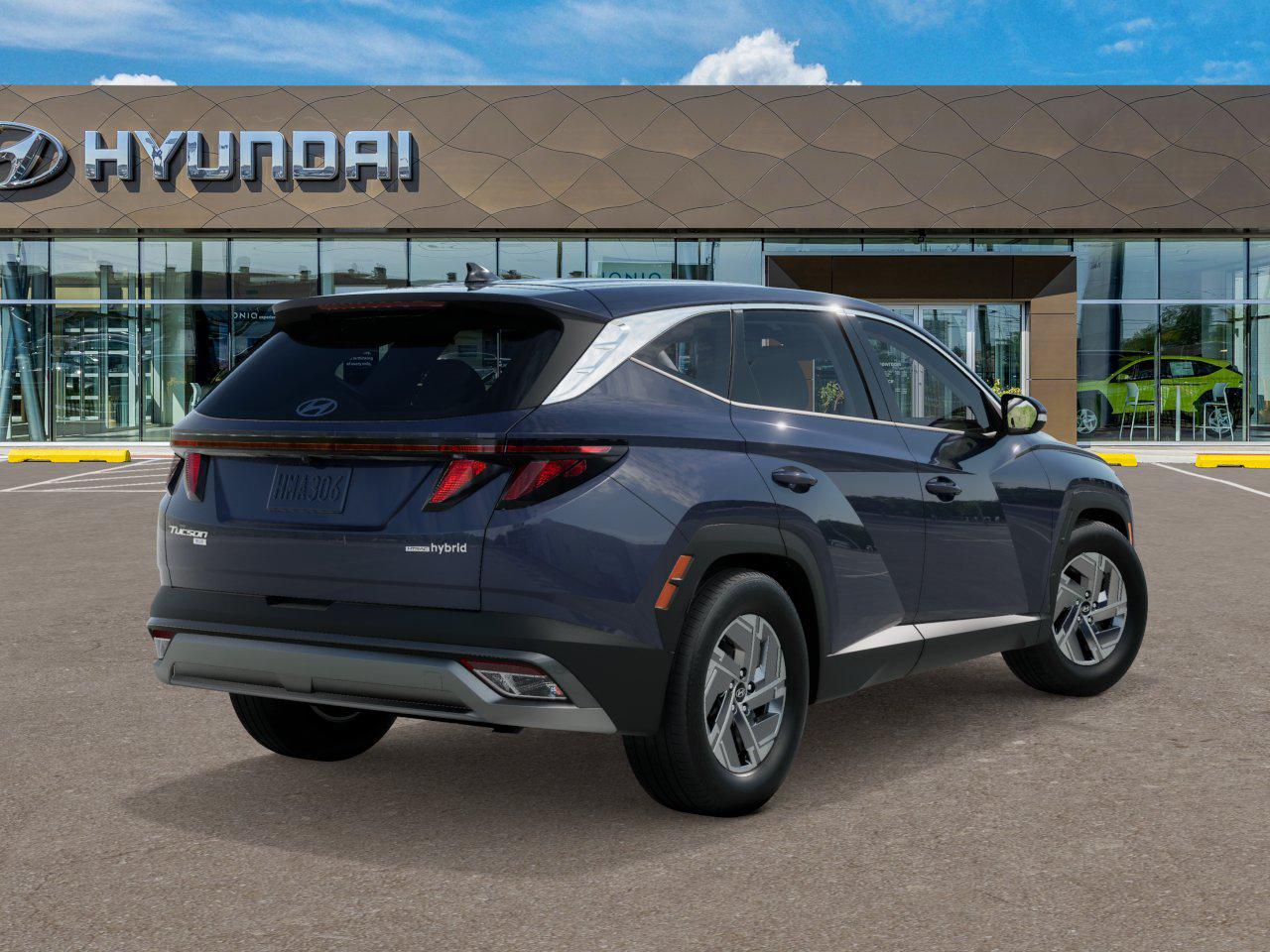 2026 Hyundai Tucson Hybrid Blue photo 2