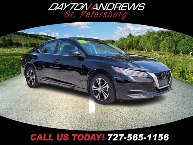 Certified Used 2023 Super Black Nissan SV image 1