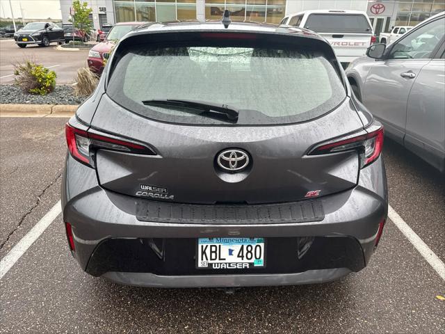 Certified 2023 Toyota Corolla Hatchback SE with VIN JTND4MBE2P3192192 for sale in Golden Valley, Minnesota