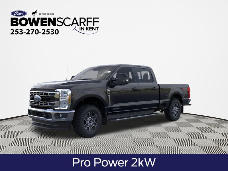 New 2025 Agate Black Metallic Ford XLT image 1