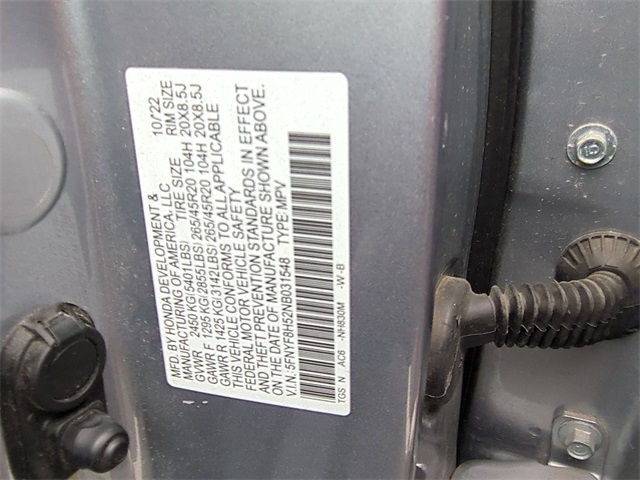 2022 Honda Passport EX-L photo 2