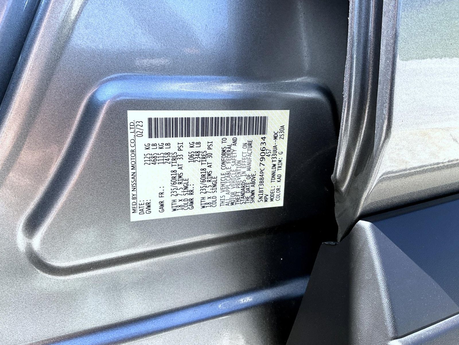2023 Nissan Rogue SV photo 26