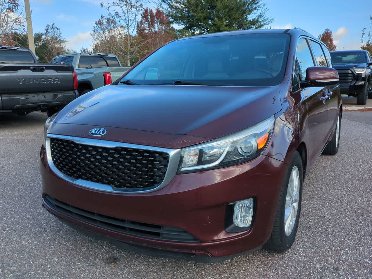 Used 2016 Kia Sedona EX with VIN KNDMC5C17G6183804 for sale in Wesley Chapel, FL
