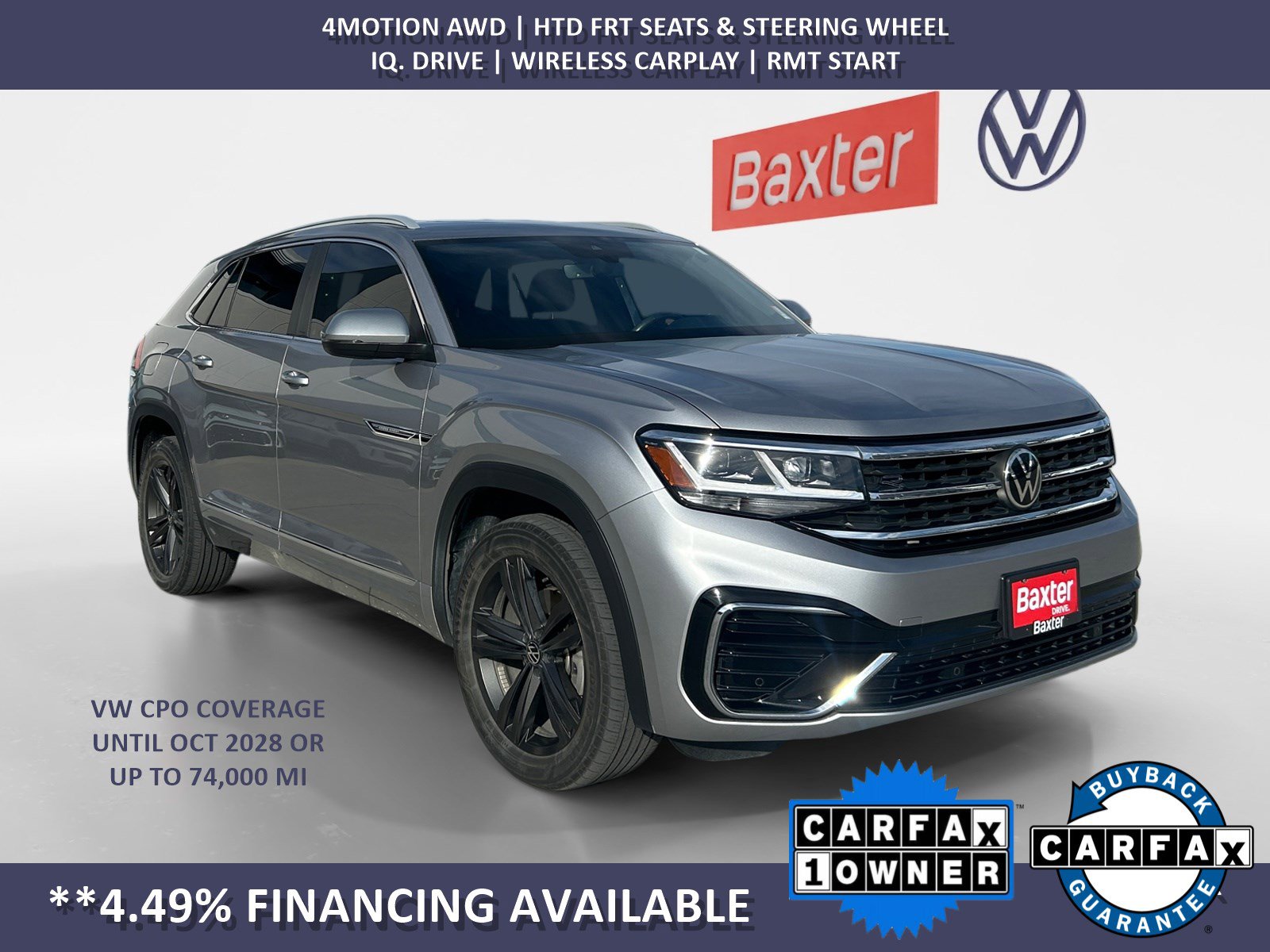 2022 Volkswagen Atlas Cross Sport SEL R-Line's photo