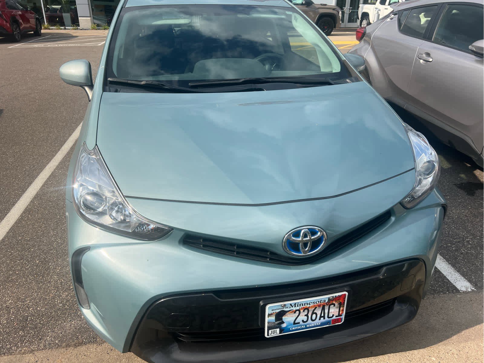 Used 2015 Toyota Prius v Three with VIN JTDZN3EU9FJ039274 for sale in Golden Valley, Minnesota