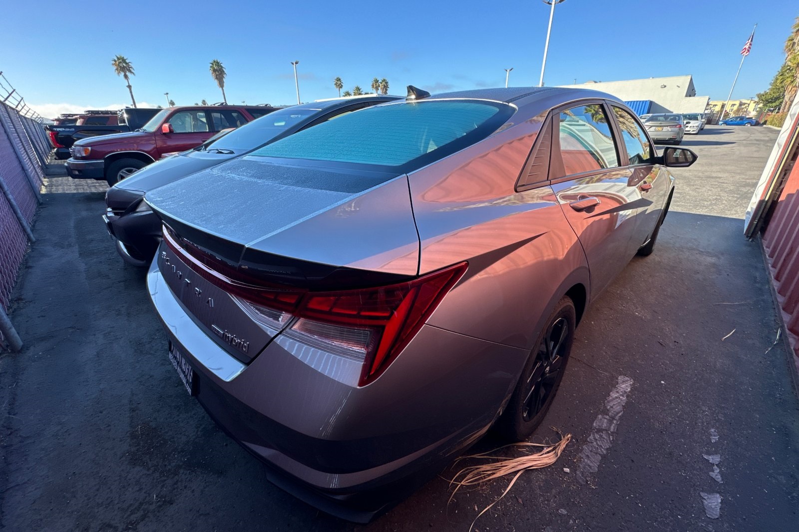 2023 Hyundai Elantra Hybrid Blue photo 2