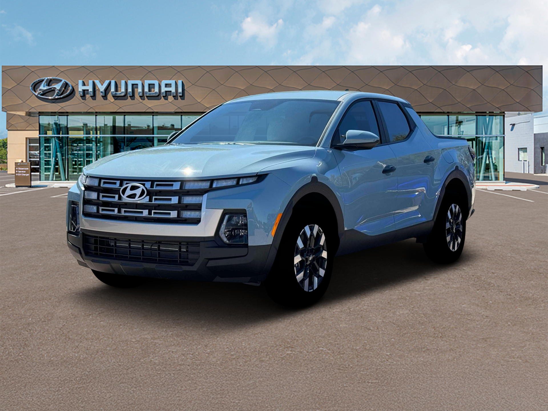 New 2025 Blue Hyundai SE FWD image 1