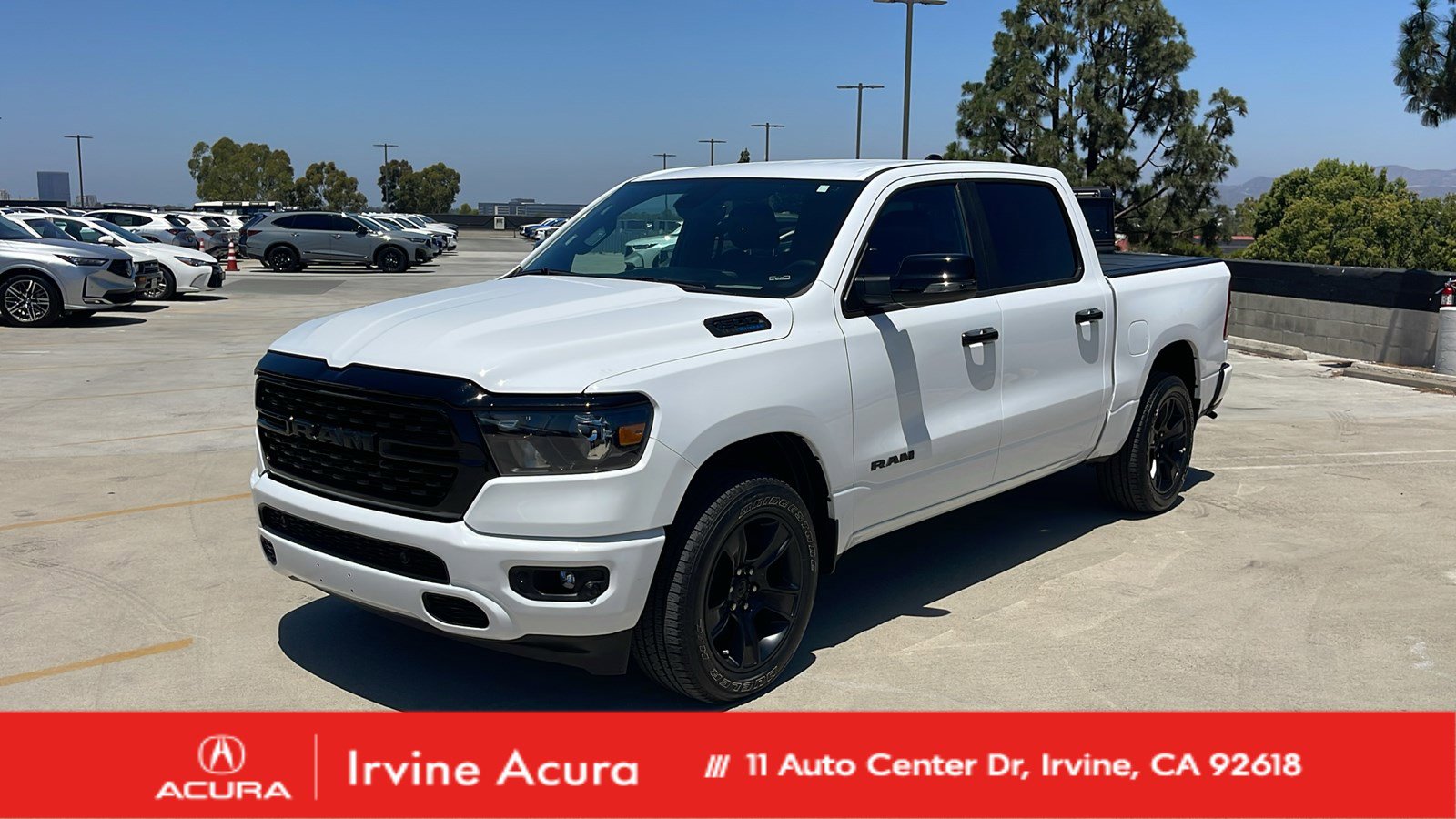 Used 2023 Bright White Clearcoat Ram Big Horn image 1