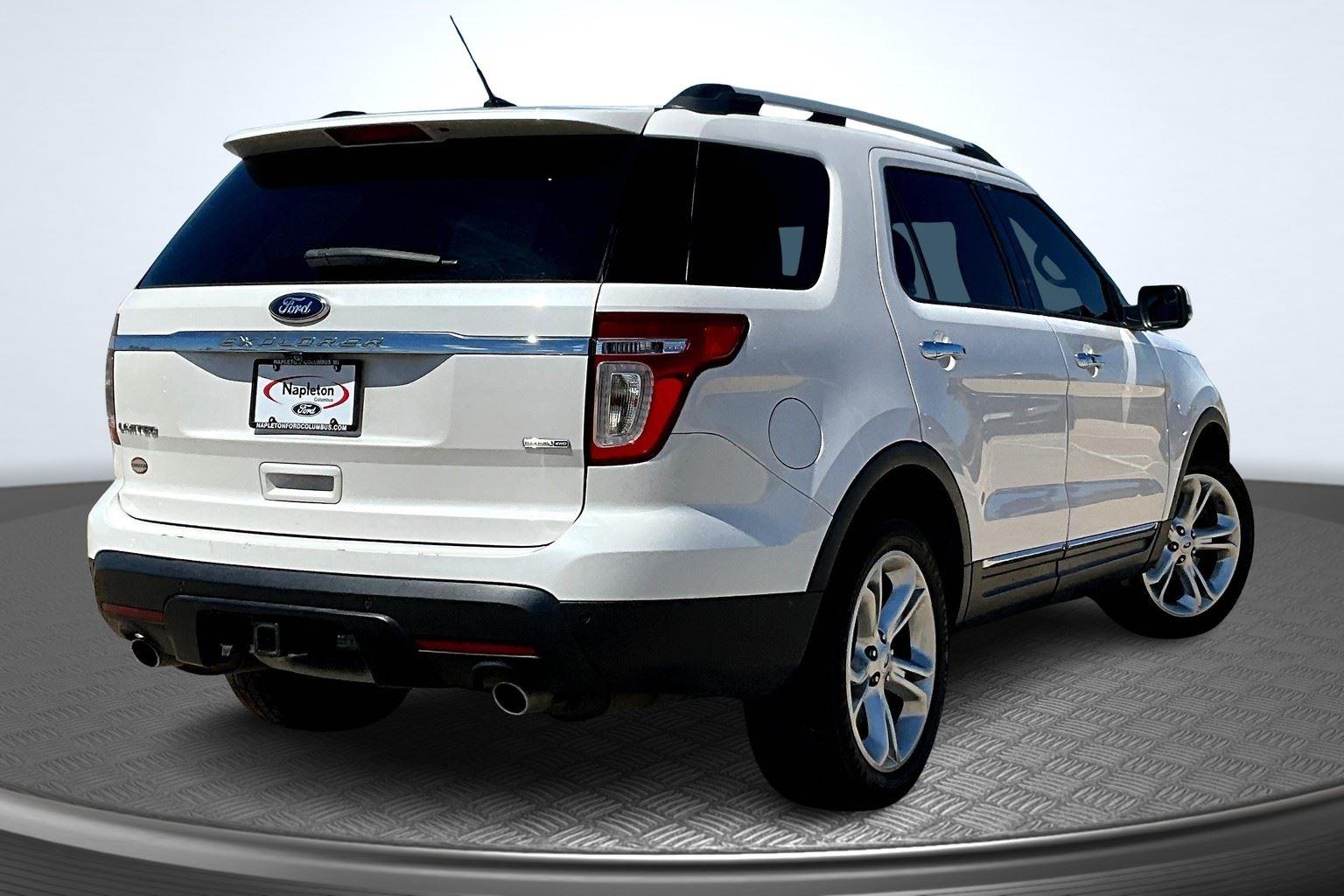 Used 2015 Ford Explorer Limited with VIN 1FM5K8F89FGA52301 for sale in Columbus, WI