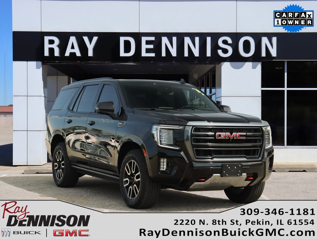 Used 2023 Onyx Black GMC AT4 image 1