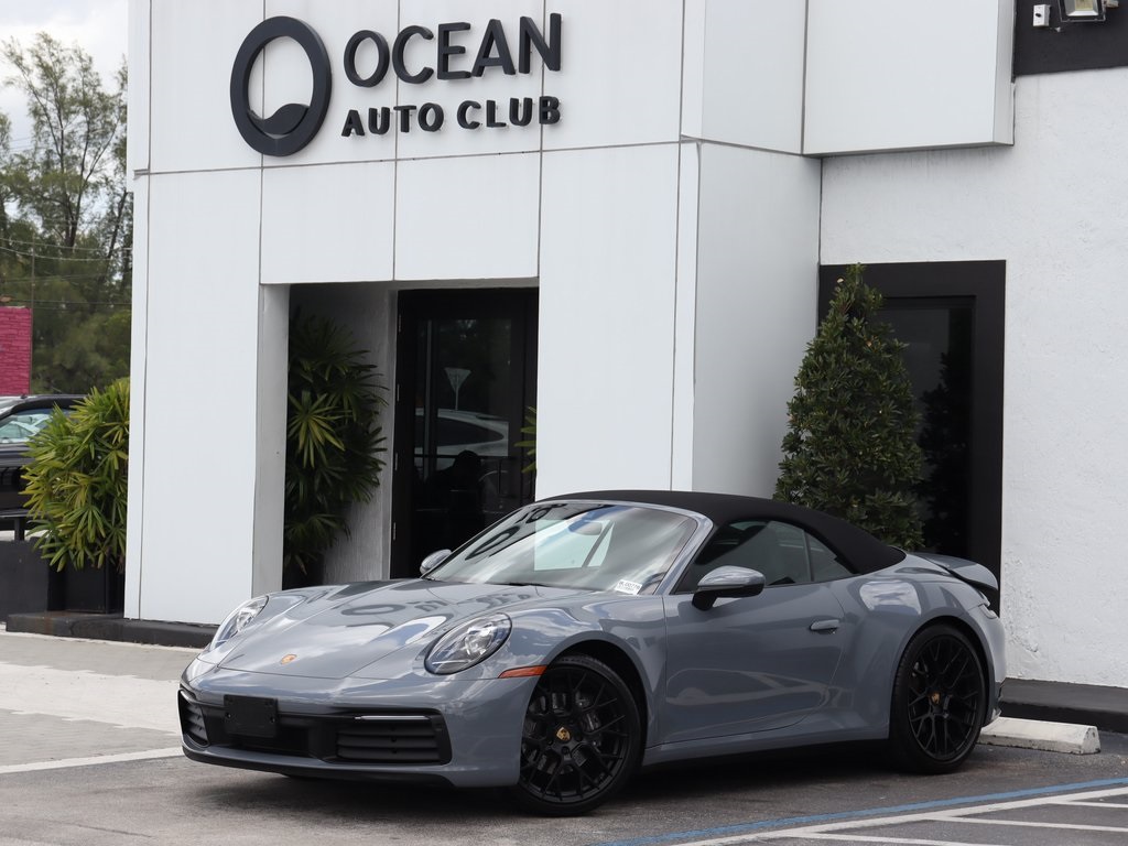 Pre-Owned 2023 Porsche 911 Carrera 2D Cabriolet in Miami