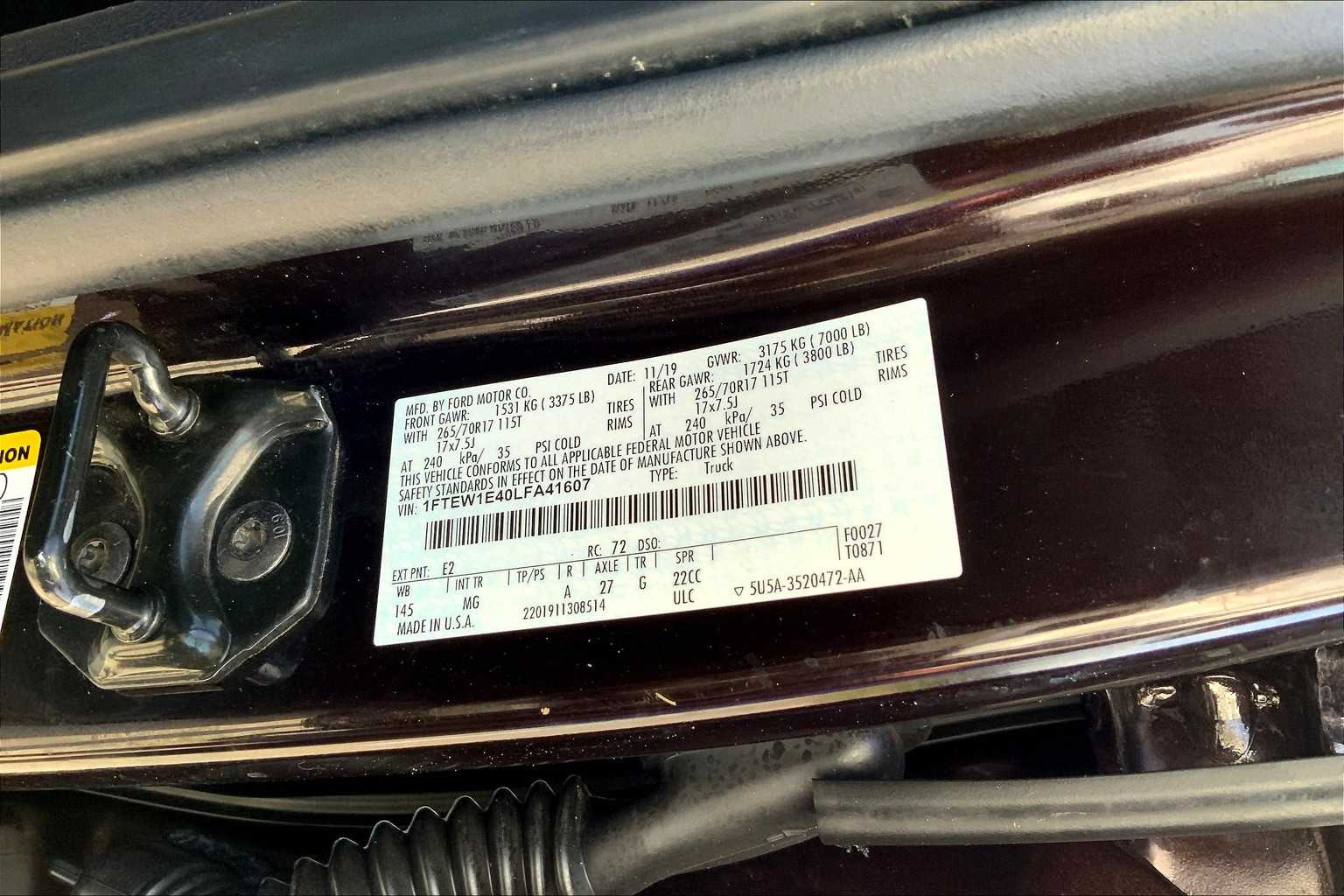 2020 Ford F-150 XLT photo 33