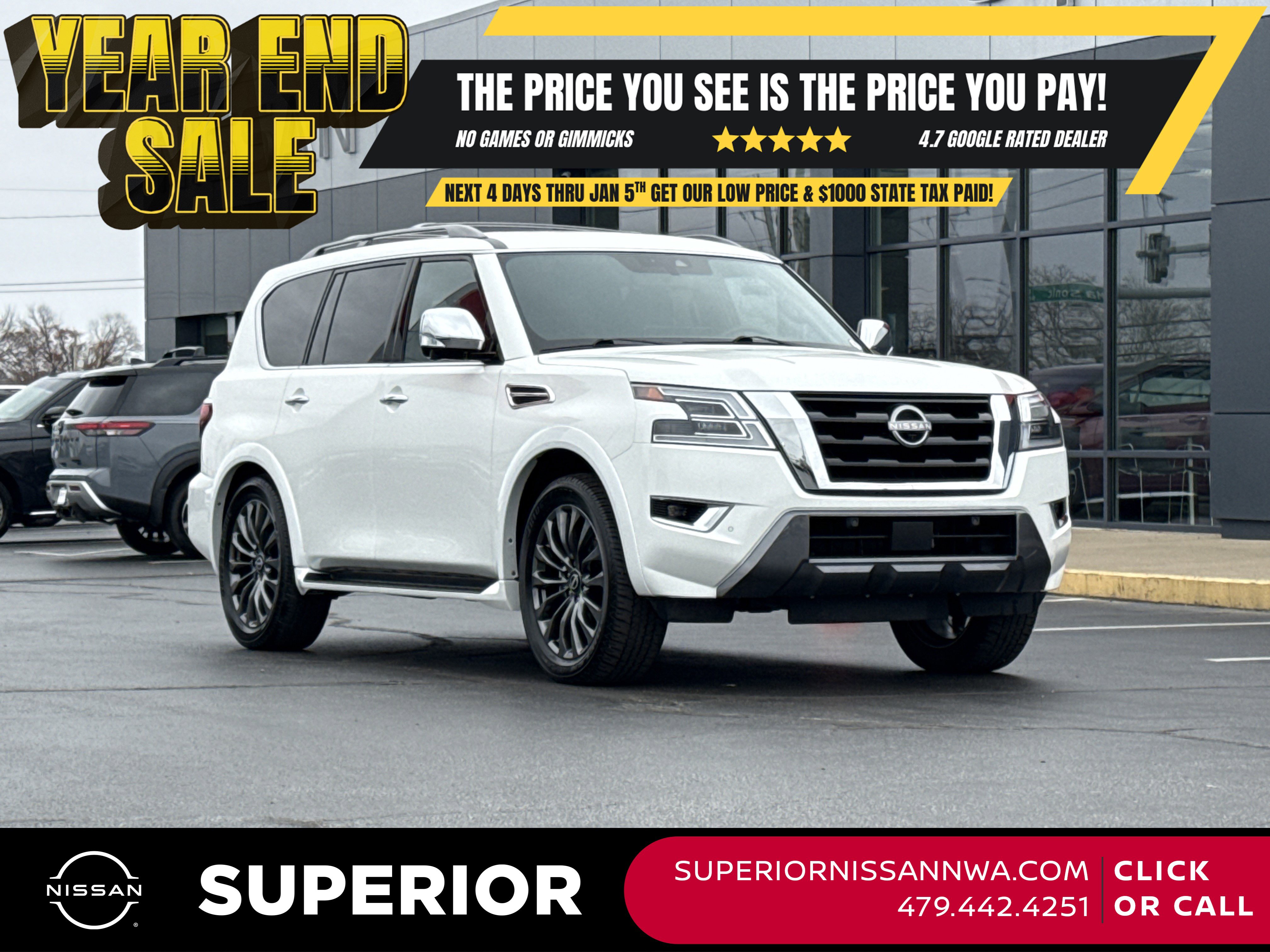 2024 Nissan Armada Platinum's photo