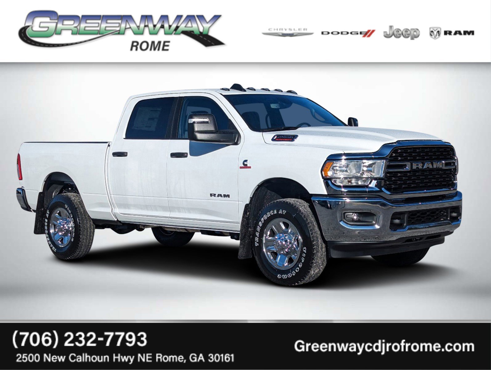 New 2024 Ram 2500 Big Horn Crew Cab Pickup for Sale #RG179971 
