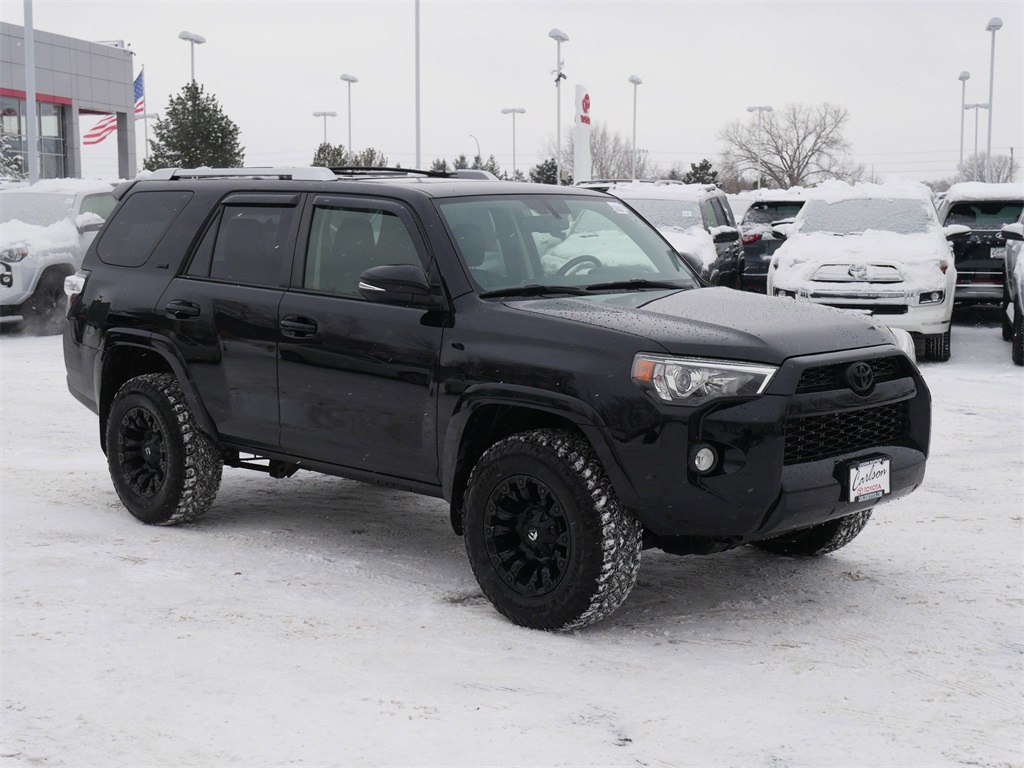 Certified 2018 Toyota 4Runner SR5 Premium with VIN JTEBU5JR9J5596832 for sale in Minneapolis, Minnesota