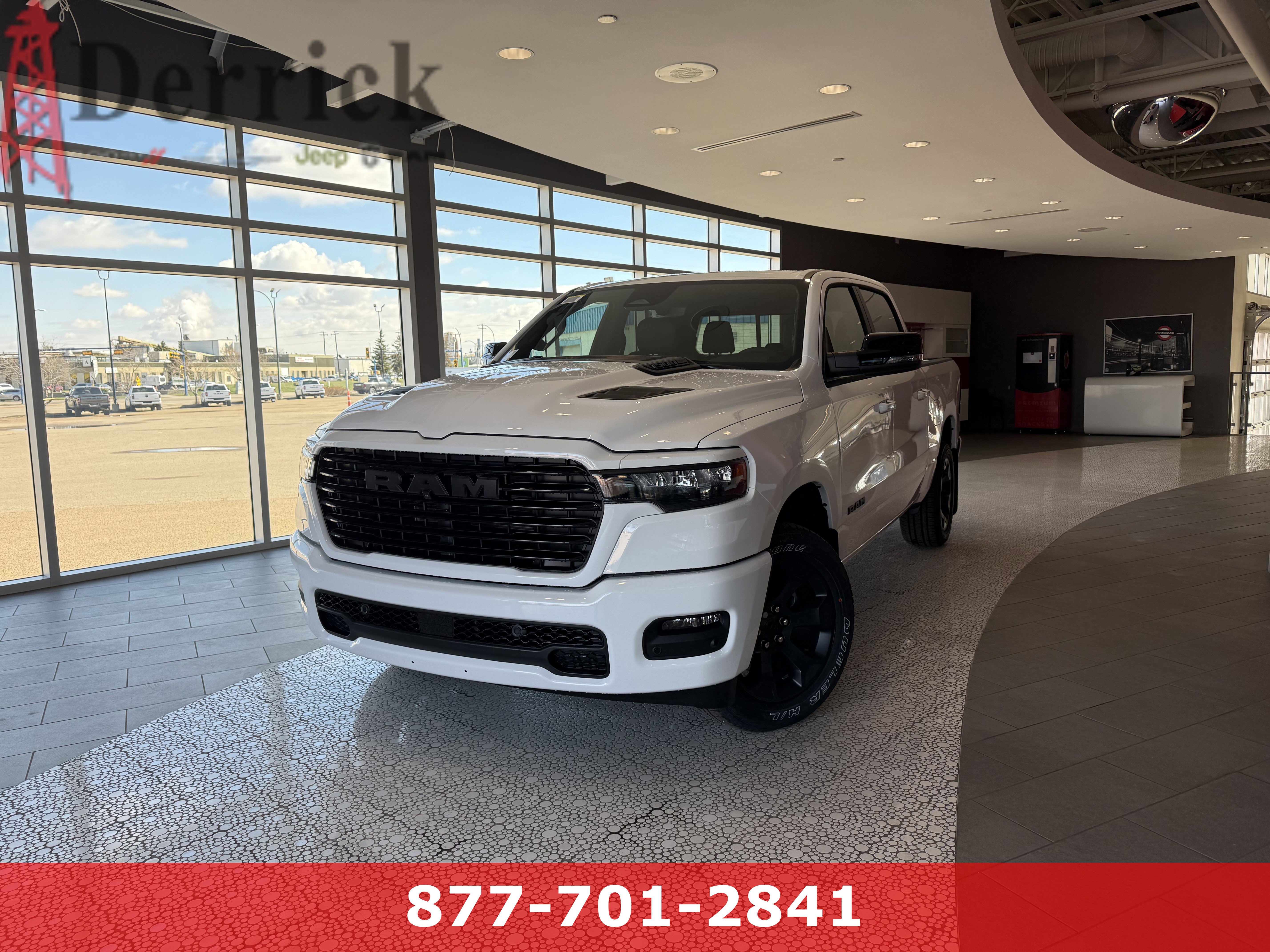 New 2025 Bright White Ram Sport image 1