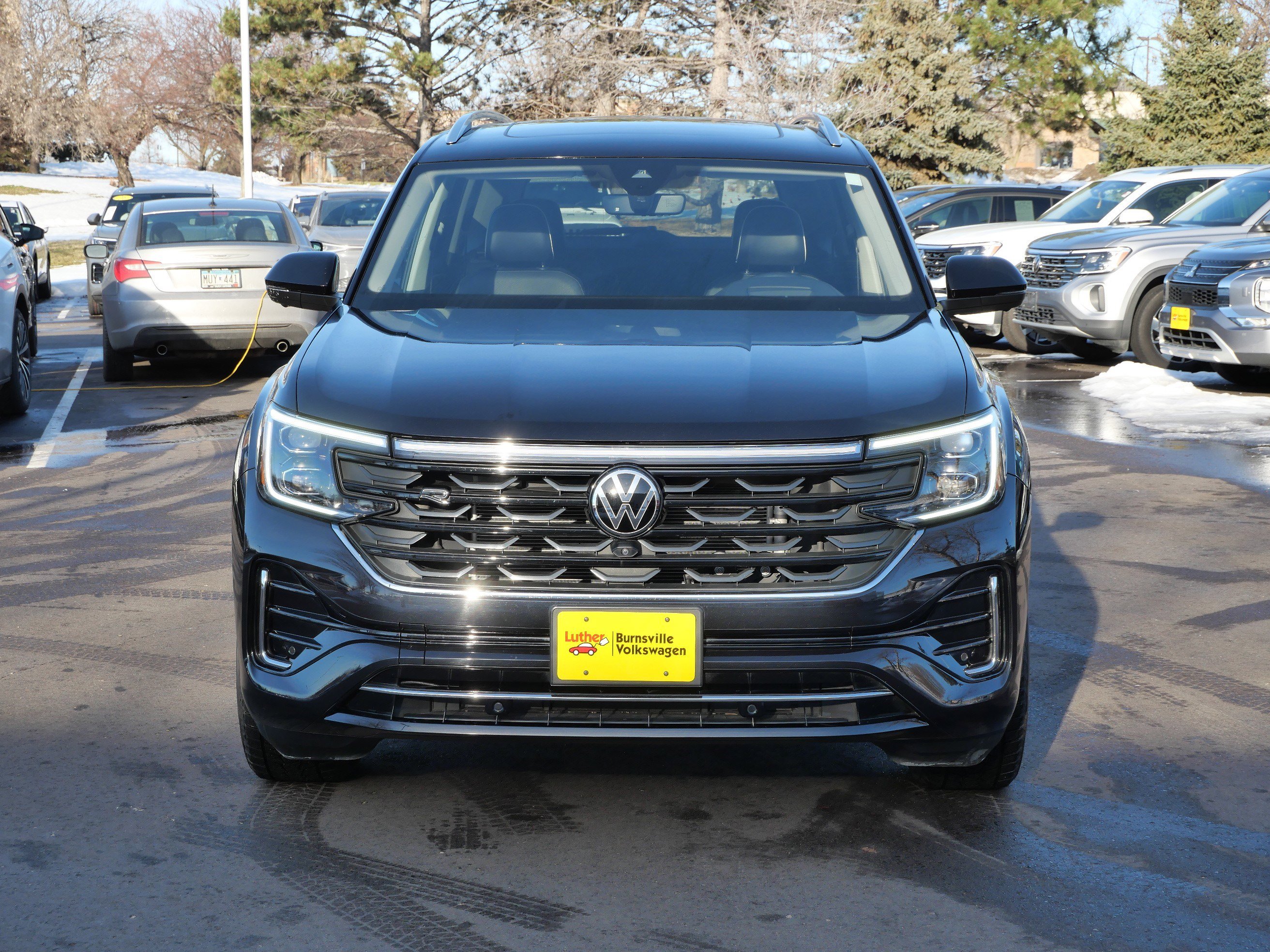 Certified 2024 Volkswagen Atlas SEL Premium R-Line with VIN 1V2FR2CA9RC576972 for sale in Burnsville, Minnesota