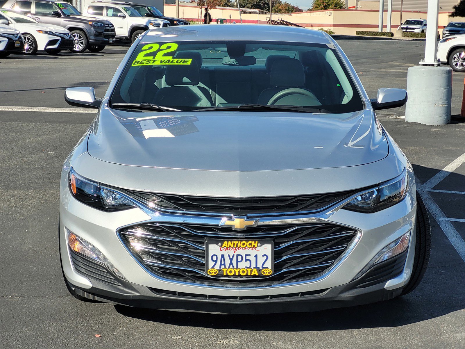 Used 2022 Chevrolet Malibu 1LT with VIN 1G1ZD5STXNF104783 for sale in Pittsburg, CA