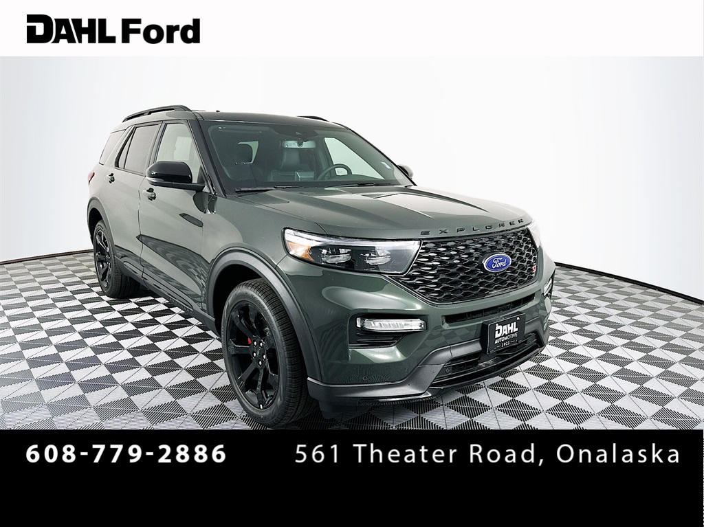 New 2023 Ford Explorer ST 4D Sport Utility in Onalaska 323F495 Dahl