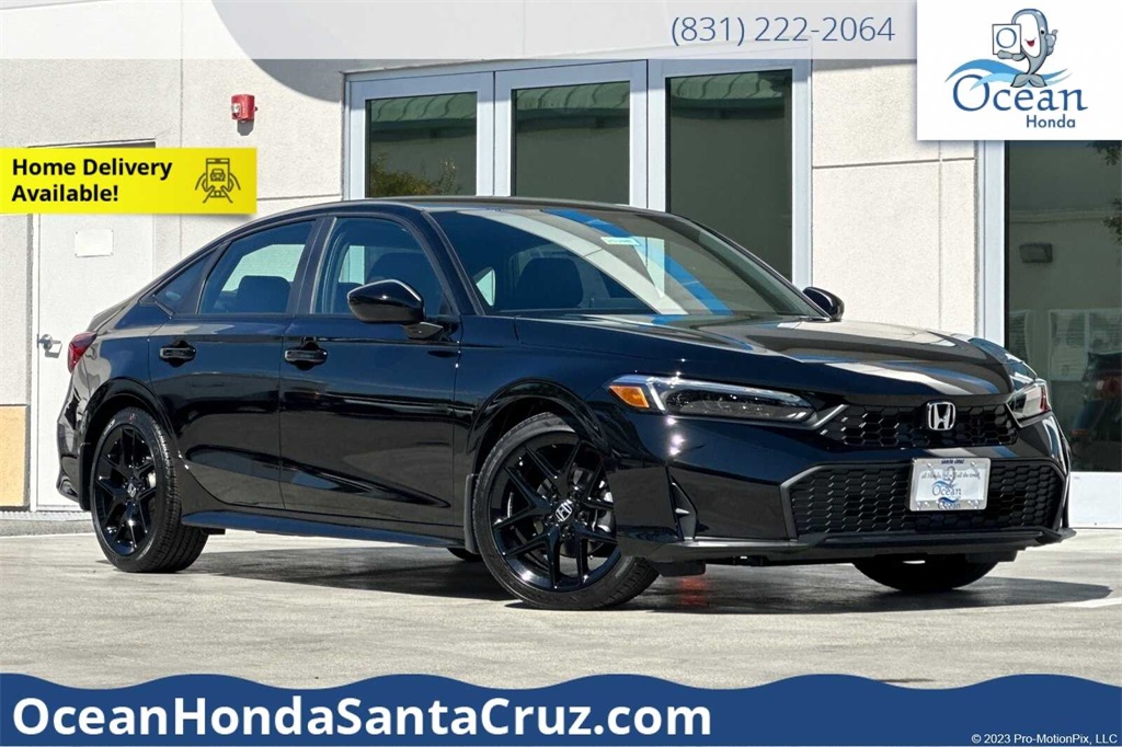 New 2025 Honda Civic Sport 4D Sedan in Soquel 2549178 Ocean Honda