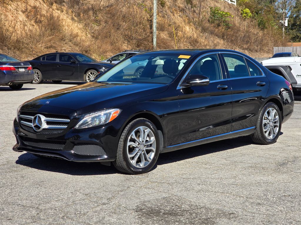 Used 2015 Mercedes-Benz C-Class C300 with VIN 55SWF4KB4FU020520 for sale in Marion, NC
