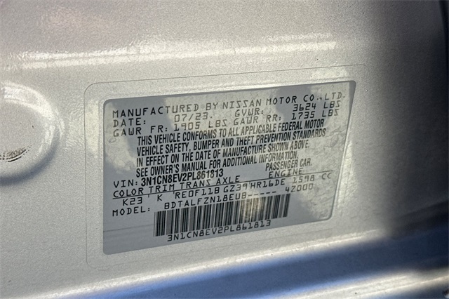 2023 Nissan Versa 1.6 SV photo 32