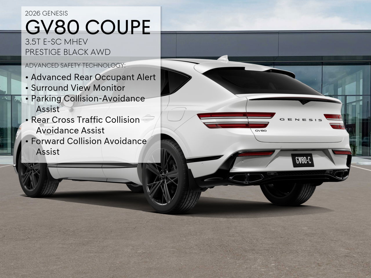 2026 Genesis GV80 Coupe 3.5T Prestige photo 2
