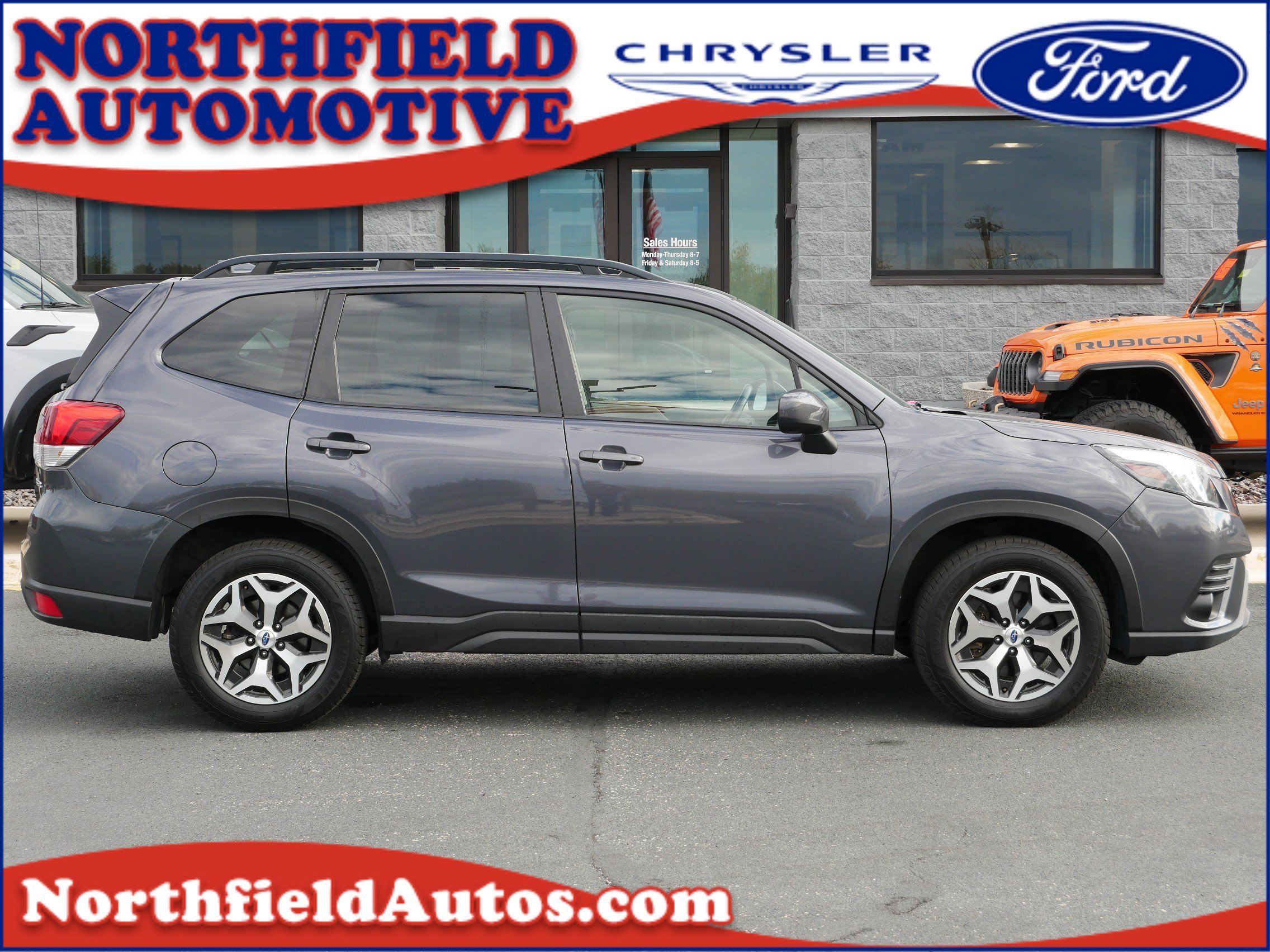 Used 2022 Subaru Forester Premium with VIN JF2SKAEC8NH486580 for sale in Northfield, Minnesota