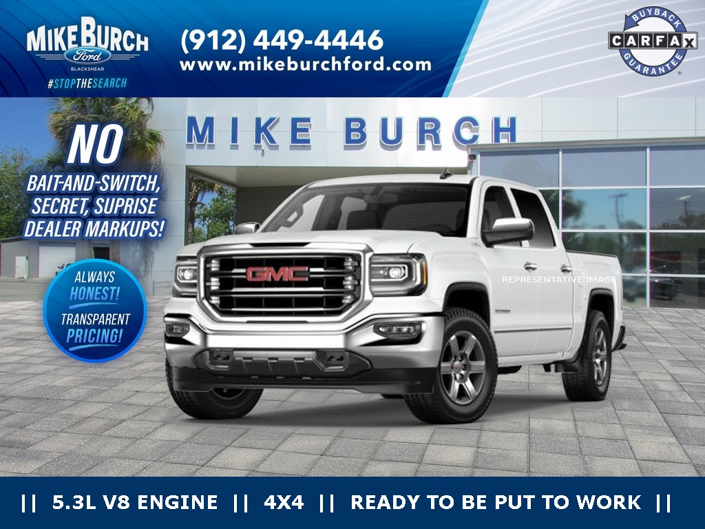 Used 2016 GMC Sierra 1500 SLT with VIN 3GTU2NEC5GG106235 for sale in Blackshear, GA