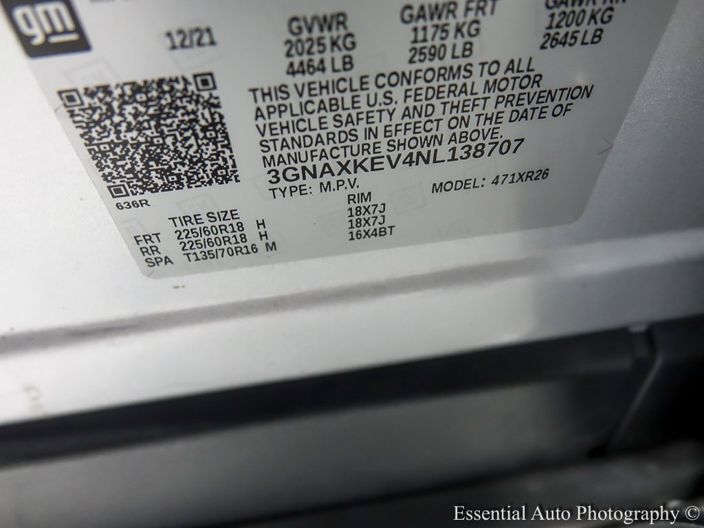 2022 CHEVROLET EQUINOX - Image 34