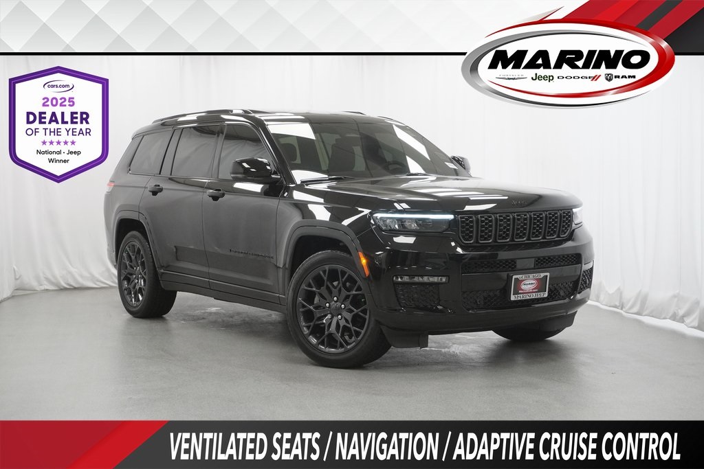 Certified Used 2025 Black Jeep Summit image 1