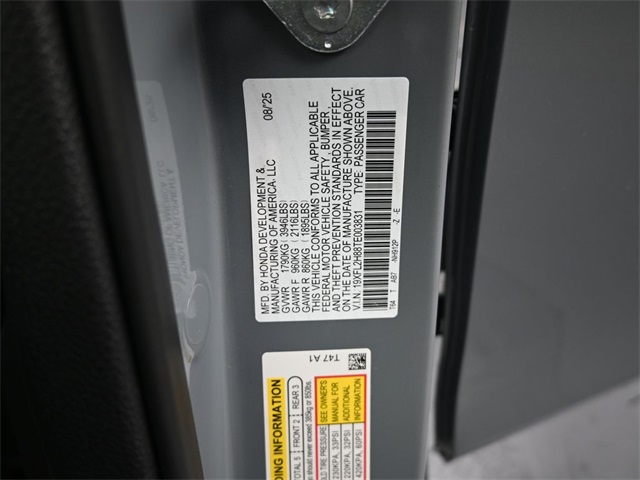 2026 Honda Civic Sport photo 3