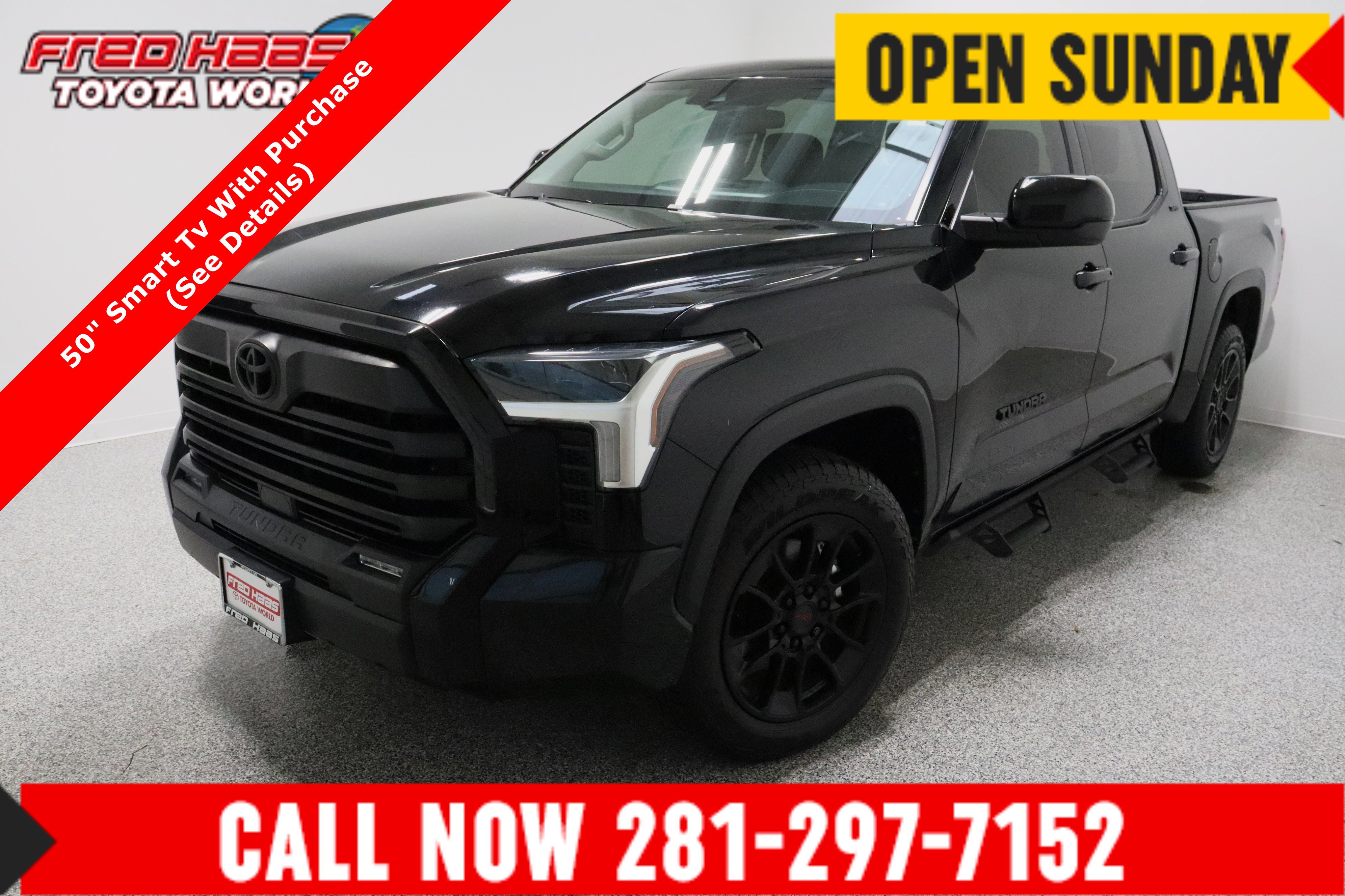 Pre-Owned 2022 Toyota Tundra 2WD SR5 TSS 3.4T CrewMax in Spring
