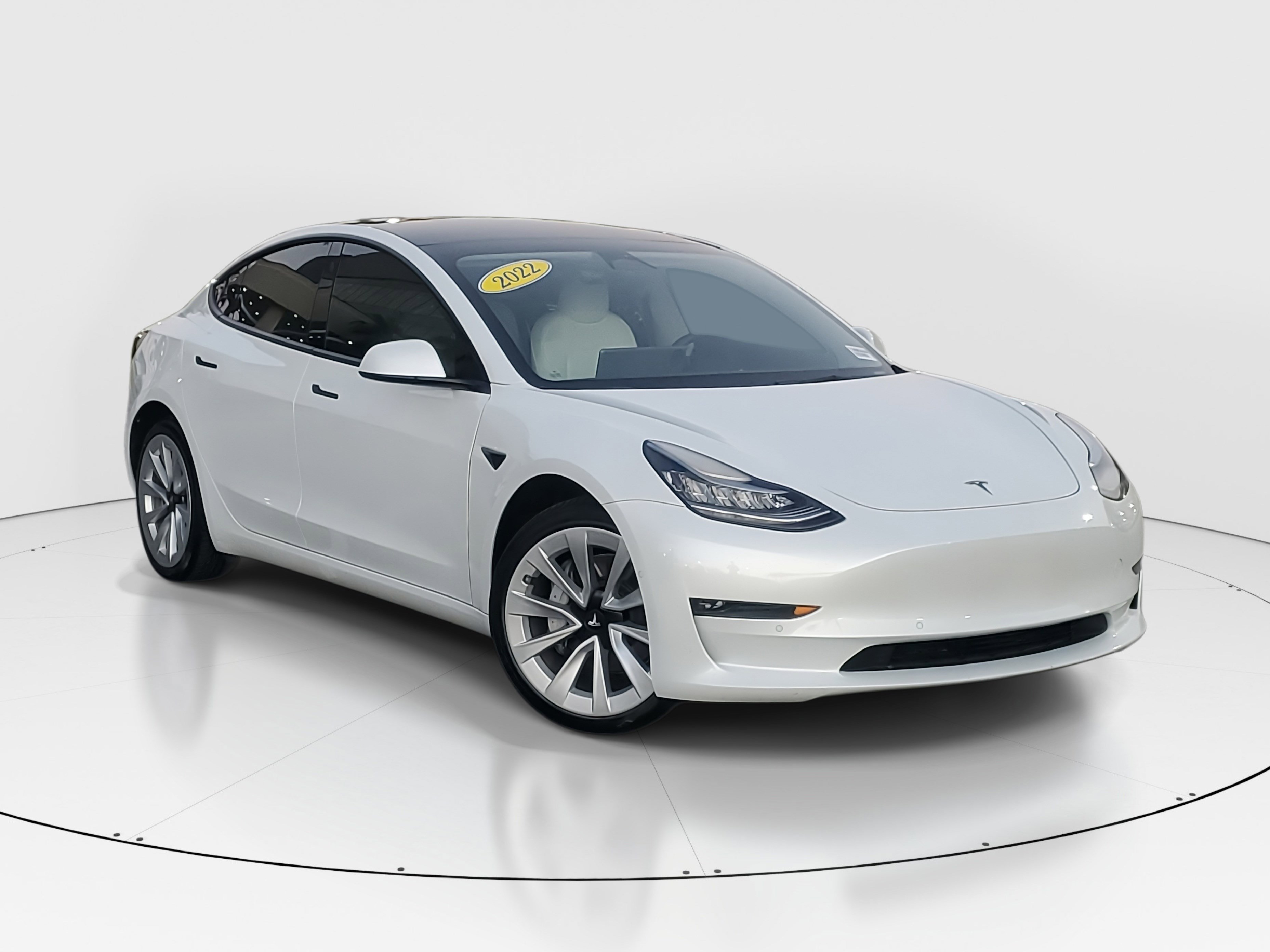 Used 2022 Tesla Model 3 Long Range with VIN 5YJ3E1EB5NF245335 for sale in Miami, FL